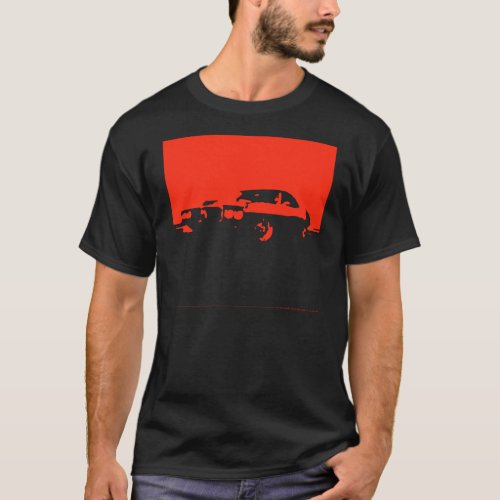 Pontiac Firebird 1969 _ Red on dark shirts only