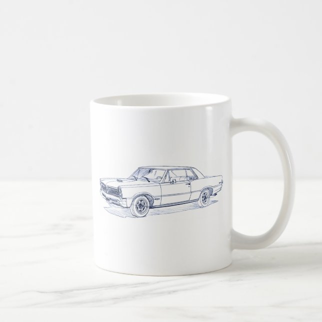 Pontiac GTO 1965 Coffee Mug (Right)