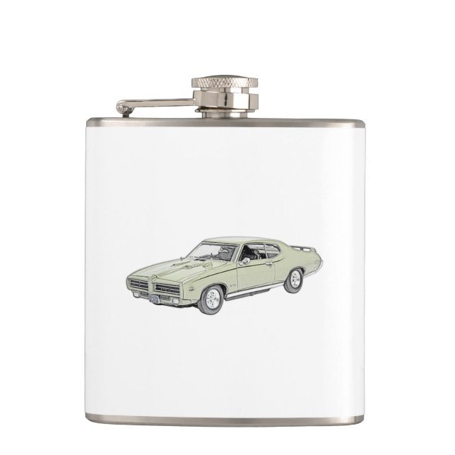 Pontiac GTO 1969 Judge Hip Flask (Front)