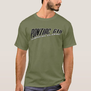 Pontiac GTO - Slanted Design American Classic T-Shirt