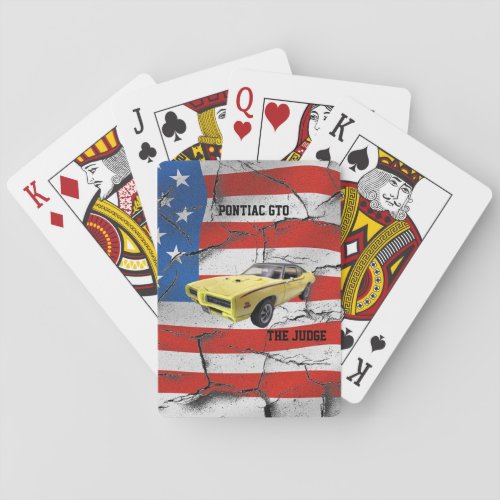 Pontiac GTO _ the Judge   Playing Cards