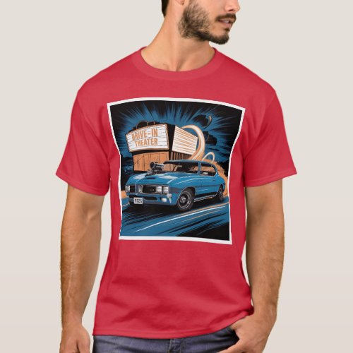 Pontiac GTO Vintage American Muscle Car friends fa T-Shirt