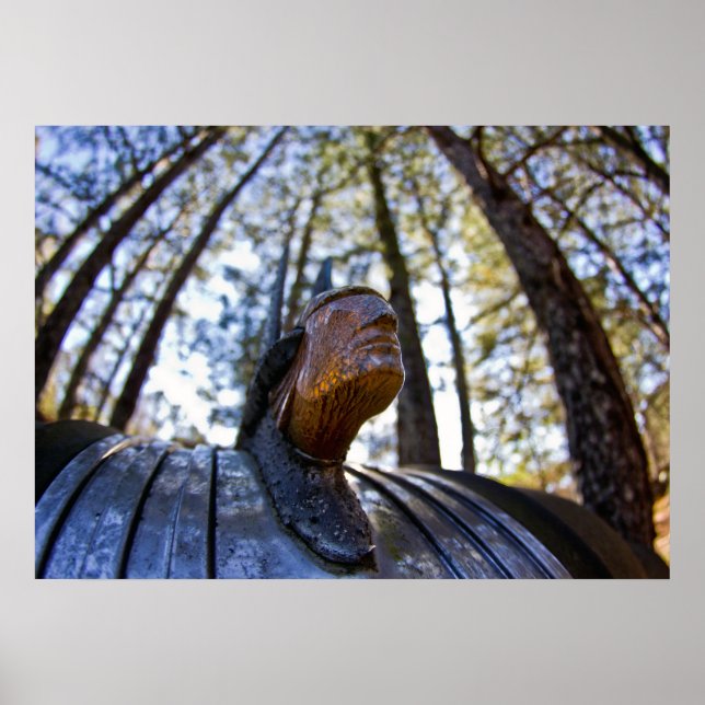 Pontiac Indian Hood Ornament Poster (Front)