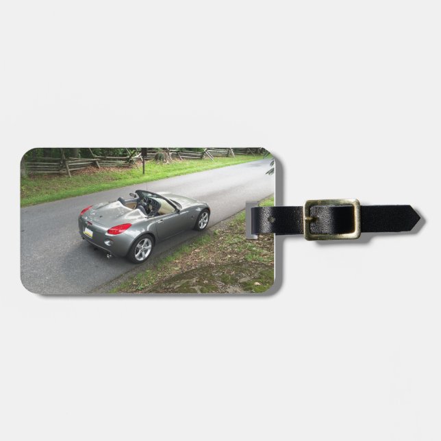 Pontiac Solstice Luggage Tag (Front Horizontal)