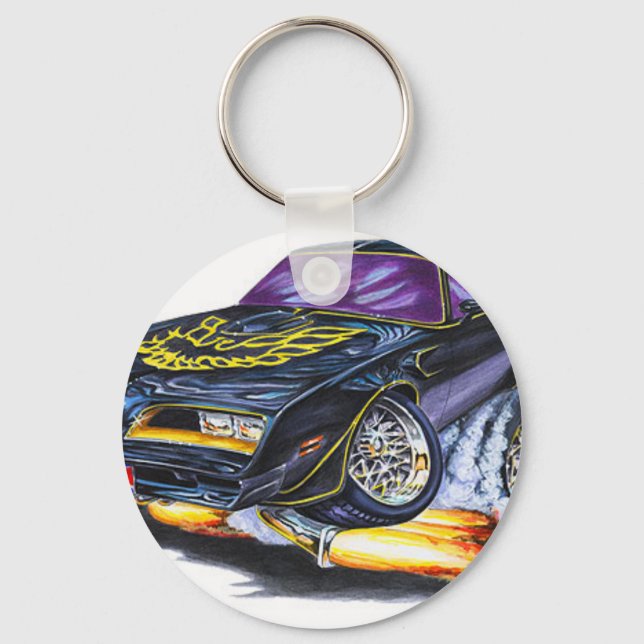 pontiac trans am art keychain (Front)