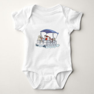 Pontoon Boat Baby Bodysuit