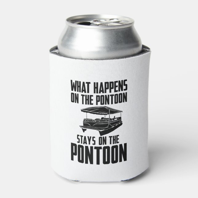 Pontoon Boat Can Cooler (Can Front)