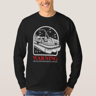 Pontoon Boat Captain Pontooning Boating Pontoon 4 T-Shirt
