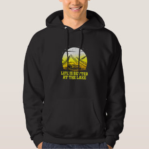 Pontoon Boat For Captain Boating Party Pontooning  Hoodie