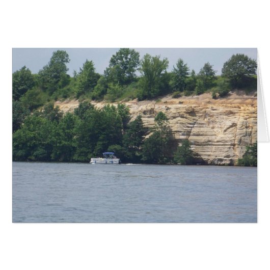 Pontoon by a Cliff Cards (Front Horizontal)