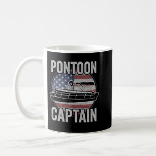 Pontoon Boat Gifts, Pontoon Captain Mug, Personalized Pontoon Gift