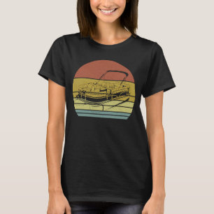 Pontoon Captain Vintage Retro Pontooning Boat T-Shirt