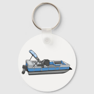 pontoon fun keychain