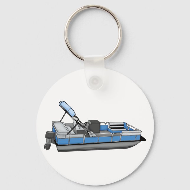 pontoon fun keychain (Front)