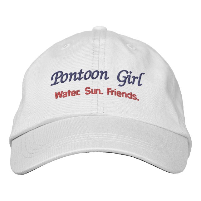 Pontoon Girl Hat (Front)