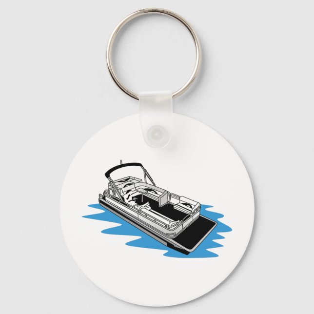 Pontoon Keychain (Front)