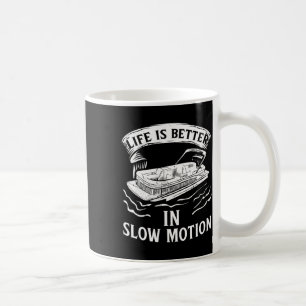 Pontoon Pontooning Toon Pantoon Pontoon Boat Lake Coffee Mug