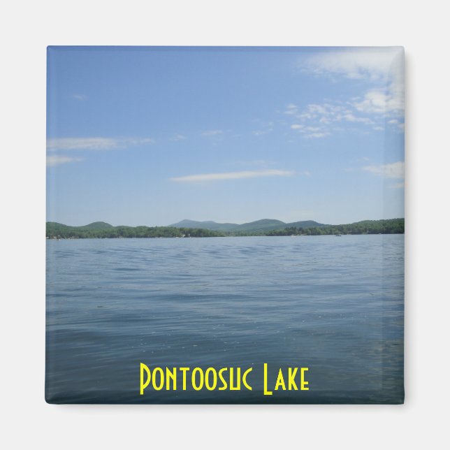 Pontoosuc Lake Magnet (Front)
