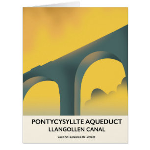 Pontycysyllte Aqueduct,Llangollen,Wales Cards