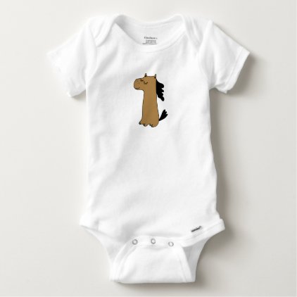 pony baby onesie