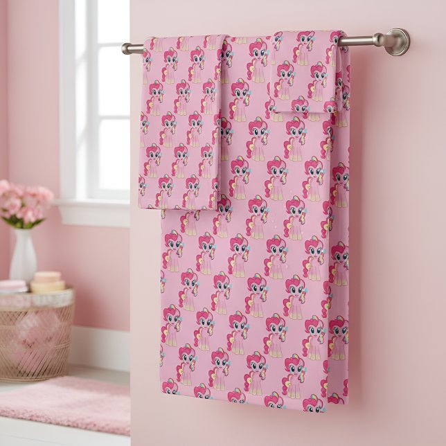 Pony Bath Towel Set (Creator Uploaded)