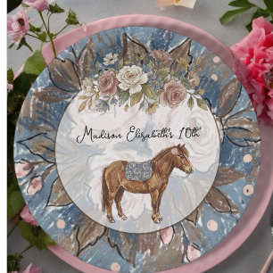 Pony Birthday  Paper Plates