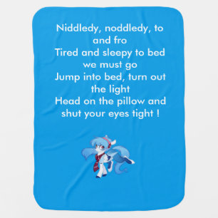 pony blanket with poem