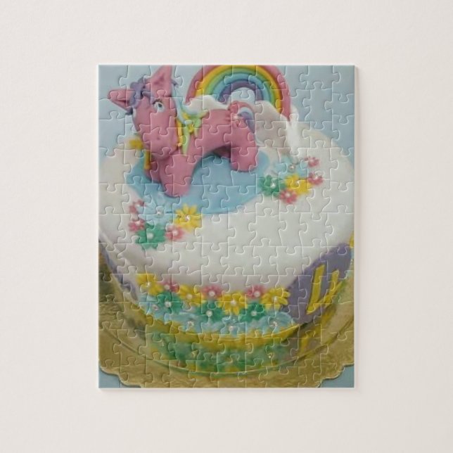 Pony cake 1 jigsaw puzzle (Vertical)