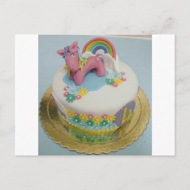 Pony cake 1 postcard (Front)