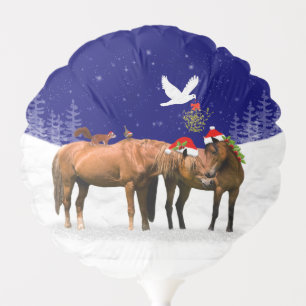 Pony Christmas Party Balloon