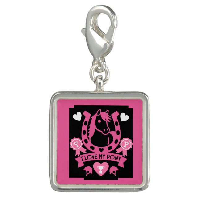 Pony Club Rider Charm (Front)