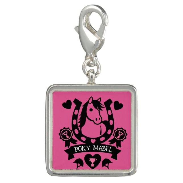 Pony Club Rider Charm (Front)
