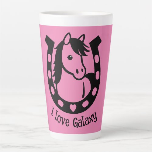 Pony Club Rider Latte Mug