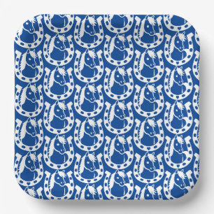 Pony Club Rider Paper Plates