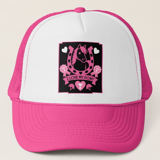 Pony Club Rider Trucker Hat (Front)