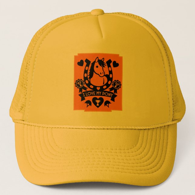 Pony Club Rider Trucker Hat (Front)