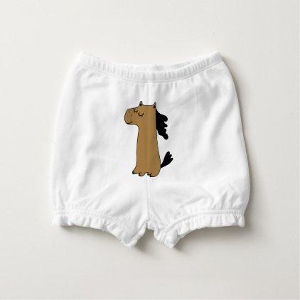 pony diaper cover