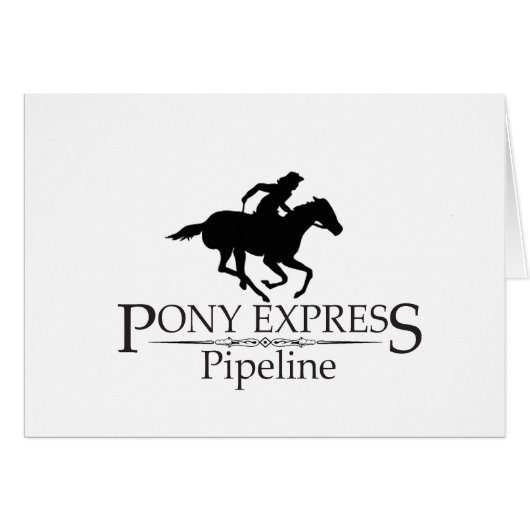 Pony Express Pipeline Cards (Front Horizontal)
