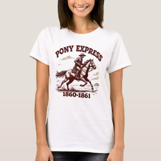 Pony Express Rider Tee – Wild West Tee for Women
