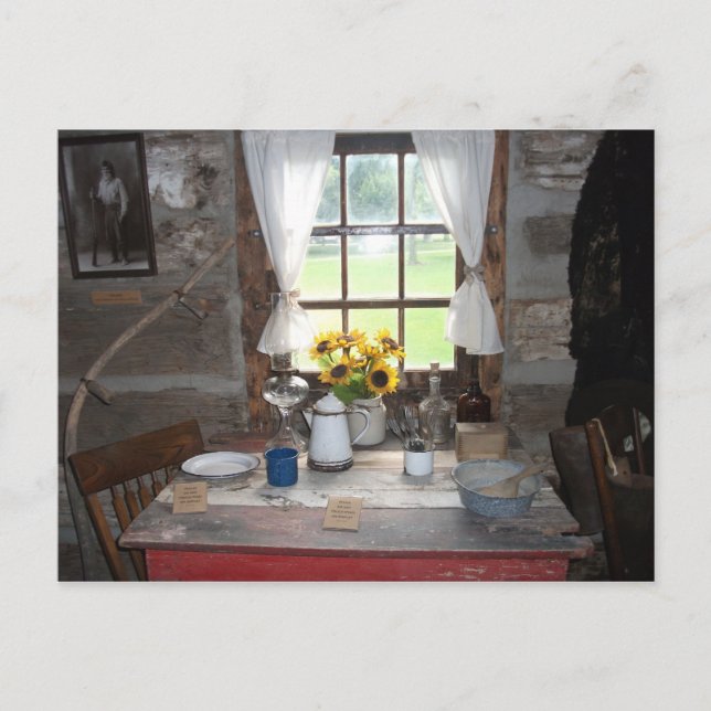 Pony Express Station, Dining Area, Gothenburg, NE Postcard (Front)