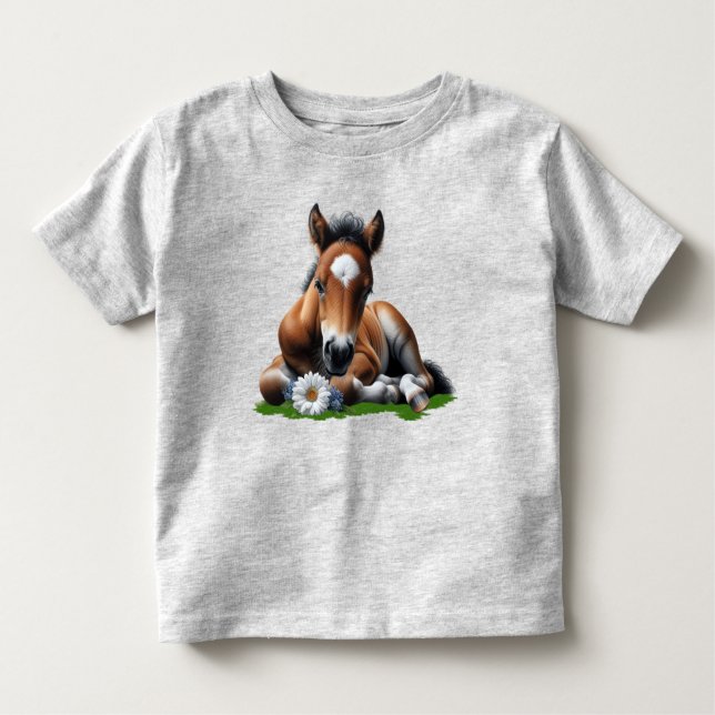 Pony Foal Toddler T-shirt (Front)