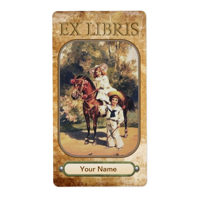 Pony Kids Book Plates (Front)