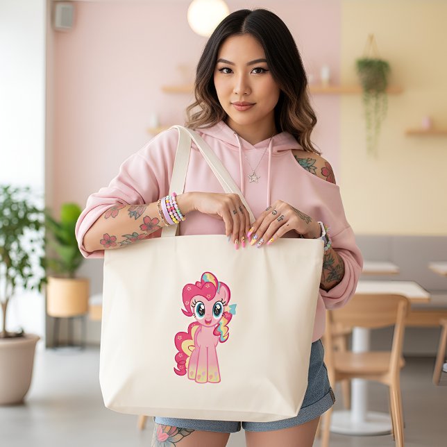 Pony Large Tote Bag (Creator Uploaded)