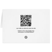 Pony Mare Feeding Foal blank notelet / card (Back Horizontal)