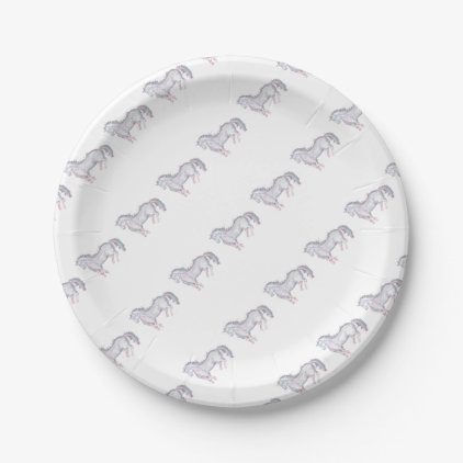 Pony Paper Plate
