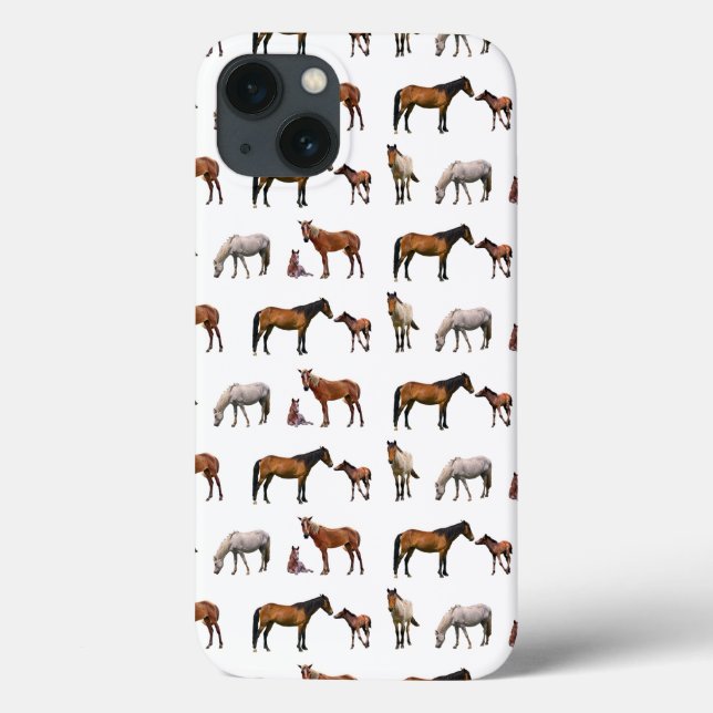 Pony Party iPad Mini Case (choose colour) (Back)