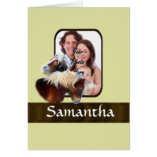 Pony photo template (Front)