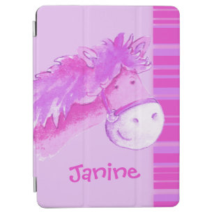 Pony pink purple girls named ipad smart cover