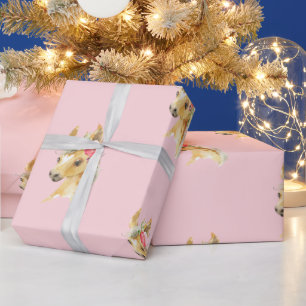 Pony Pink Wrapping Paper