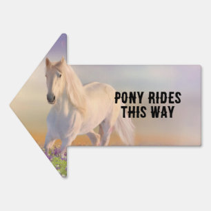 Pony Ride Sign